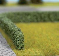 Model Hedges, dark green, 2 pcs., 10 x 6 mm, 50 cm High quality hedges made of NOCH leaf flocks