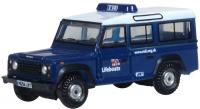 NDEF014 Oxford Diecast Land Rover Defender Station Wagon RNLI