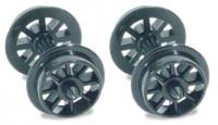 NR-101 Peco Spoked Wheels on Axles (Pack 4 axles 8 wheels