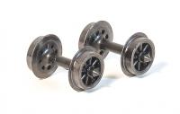 NR-144 Peco Spoked Wheels - Pack 40 axles