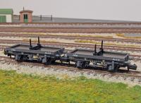 NR1150W Peco 4 Wheel Bolster Wagon Twin Pack - GWR