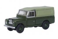 120LAN2011 Oxford Diecast Land Rover Series 2 LWB Canvas