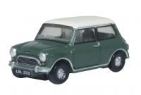 120MN003 Oxford Diecast Mini Almond Green/Old English White