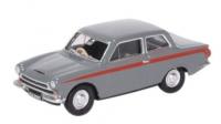 76COR1008 Oxford Diecast Ford Cortina Lombard Grey / Red