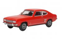 76CP002 Oxford Diecast Ford Capri Mk1 Sunset Red