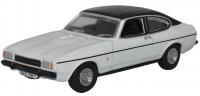 76CPR003 Oxford Diecast White Ford Capri Mk2