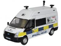 76FT026 Oxford Diecast Ford Transit Long Wheelbase Van High Roof - Network Rail