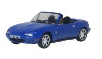 76MAZ003 Oxford Diecast Mazda MX5 Mk1 (Open) Mariner Blue