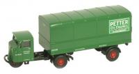 76MH008 Oxford Diecast Mechanical Horse Box Van SR