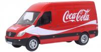 76MSV007CC Oxford Diecast Coca Cola Mercedes Sprinter