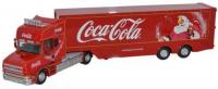 76TCAB004CC Oxford Diecast Scania T Cab Coca Cola Christmas