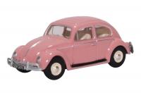 76VWB011UK Oxford Diecast VW Beetle Pink UK Registration