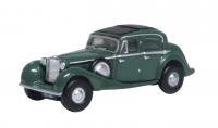 NJSS005 Oxford Diecast Jaguar SS Suede Green