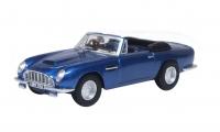 76DB6001 Oxford Diecast Aston Martin DB6 MkII Volante Seychelles Blue (King Charles III)