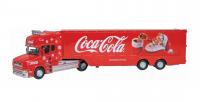 76TCAB012CC Oxford Diecast Scania T Cab Box Trailer Coca Cola New Christmas livery