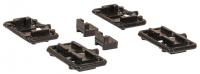 PA34 Parkside Dundas Mounting Blocks for Bachmann 36-027 Mk2 Couplings NEM Shaft (Cranked) with pocket (Pack of 10)