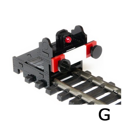 BF-G-01 Proses G Scale Buffer Stop DC DCC
