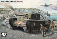 PKAF35176 AFV Club Churchill Mk III Dieppe Raid