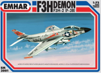 PKEM3001 Emhar US Navy F3H Demon Jet Fighter Aircraft