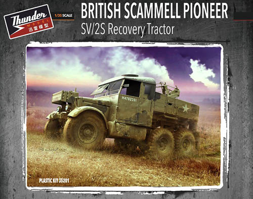 PKTHU35201 Pocketbond Scammell Pioneer SV2S Recovery Tractor