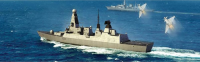 PKTM04550 Trumpeter British Royal Navy HMS Daring Type 45 Missil