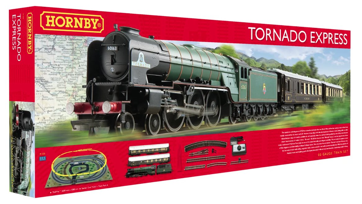 R1225M Hornby Tornado Express Train Set Image