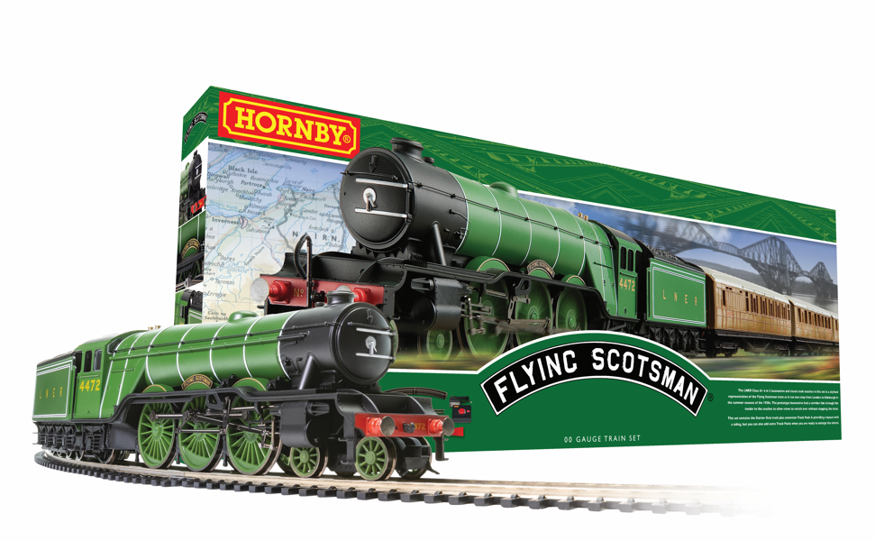 R1255M Hornby Flying Scotsman Train Set  R1255M Hornby Flying Scotsman Train Set Image