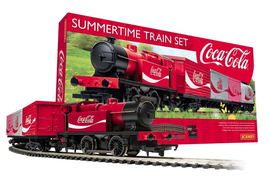 R1276M Hornby Coca-Cola Summer Time Train Set Image