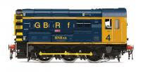 R30141 Hornby Class 08 0-6-0 Diesel Shunter number 08 818 "Molly" in GBRf livery