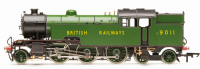 R30360 Hornby Thompson Class L1 2-6-4T Steam Loco number E9011 in Darlington Apple Green livery with BRITISH RAILWAYS livery - Era 4