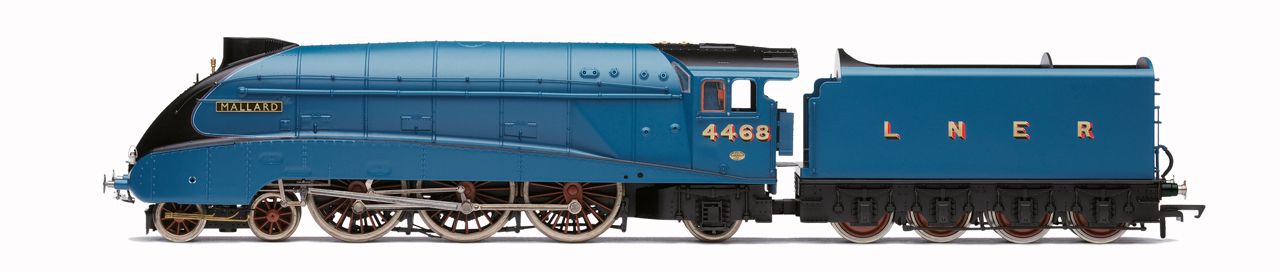 R30551SS A4 Class Mallard 4-6-2 Steam Generator (Die-cast body) image