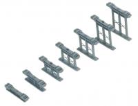 R658 Hornby Inclined Piers (Pack of 7)