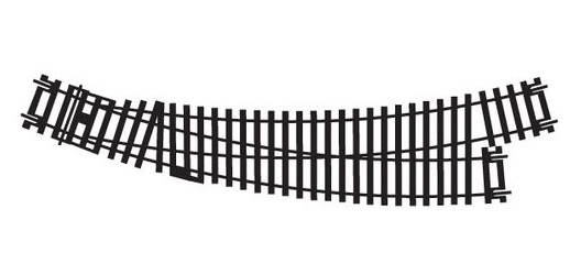 R8074 Hornby Left Hand Curved Point
