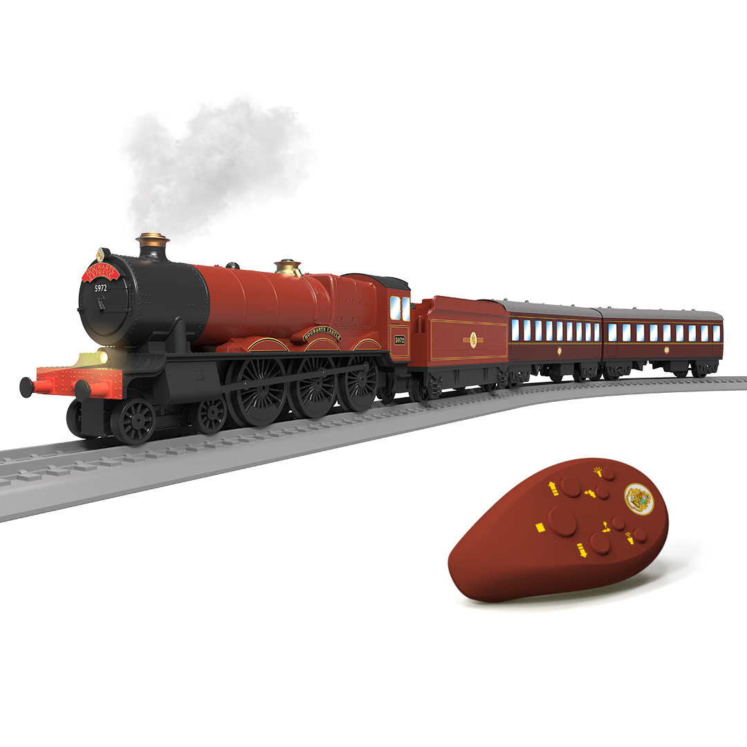 R9370SSM Hornby Playtrains Hogwarts Express Train Set with Steam
