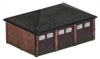 R9812 Hornby Skaledale Triple Garage