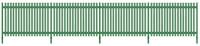 SSM317 Wills Modern Palisade Fencing