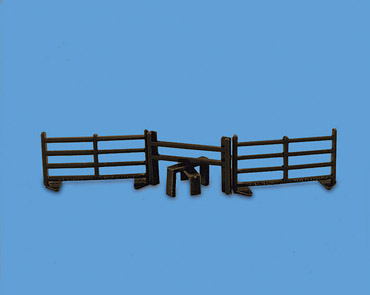 5024 Model Scene Style with Two Fences