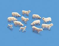 5110 Model scene Sheep & Lambs (Pack of 12)