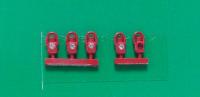 DA2 Springside GWR Head & Tails Lamps (Pack 4 white 1 red)