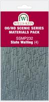 SSMP232 Wills Slate Walling Materials Pack (Pack of 4)