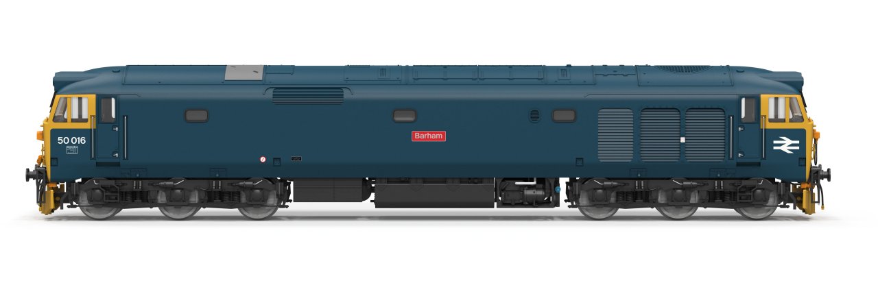TT3041M Hornby Class 50 Diesel Loco number 50 016 Barham BR Blue image