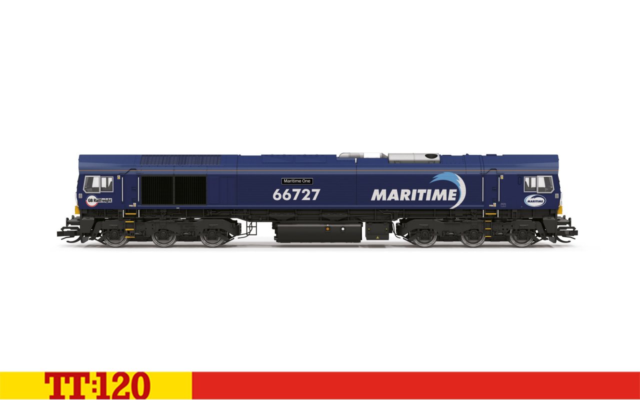 TT3051M GBRf Class 66 66727 Maritime One TT3051M GBRf Class 66 66727 Maritime One image