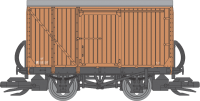TTR1303B Peco LMS/BR 9ft WB Van - VB fitted