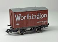 TTR1305P Peco LMS/BR 9ft WB Van number 6 – Worthington