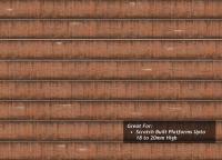 TX258 Scale Model Scenery English Bond Weathered Red Brick