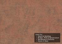 TX263 Scale Model Scenery English Bond Dirty Red Brick