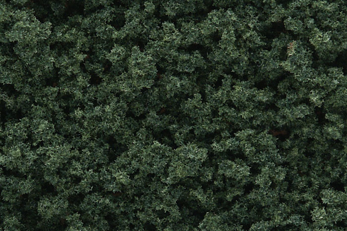 FC1637 Woodland Scenics Dark Green Underbrush Shaker - 57.7 cubic inches.