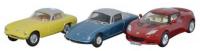 76SET28 Oxford Diecast 3 Piece Lotus Set Elan_Elite_Evora