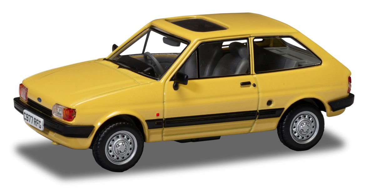 VA14404 Corgi Ford Fiesta Mk2 Yellow Image