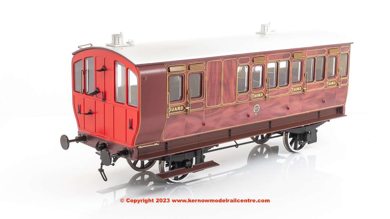 Stroudley 4 Wheel Suburban Brake 3rd 917 Mahogany